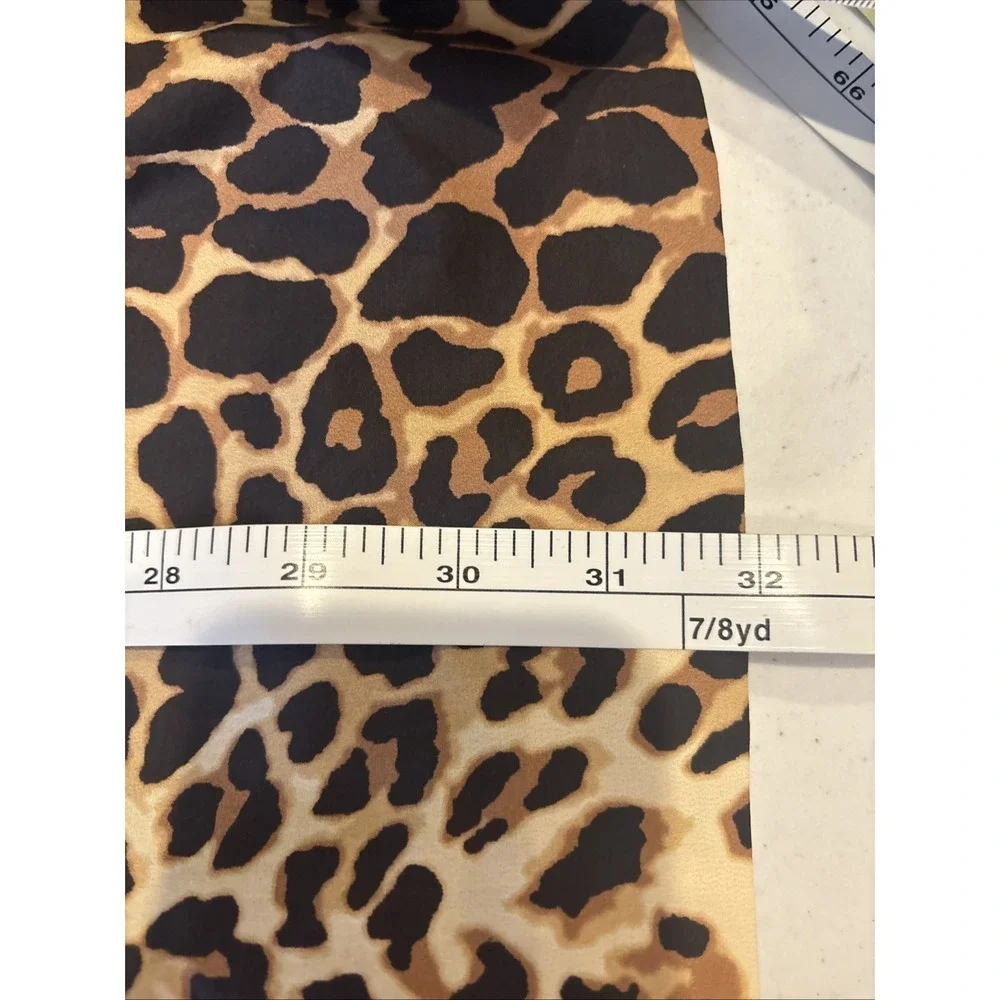 Tuckernuck  X India Hicks Womens Leopard Domino Mini Dress XXS Mob Wife Revenge